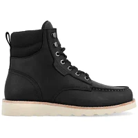 Territory Mens Venture Flat Heel Lace-Up Boots