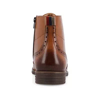 Thomas And Vine Mens Edison Flat Heel Lace Up Boots