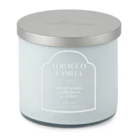 Distant Lands 14 Oz 3 Wick Tobacco Vanilla Scented Jar Candle