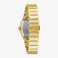 Bulova Modern Womens Gold Tone Stainless Steel Bracelet Watch 97l164