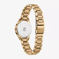 Citizen Corso Womens Gold Tone Stainless Steel Bracelet Watch Ew2582-59a