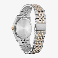 Citizen Mens Two Tone Stainless Steel Bracelet Watch Bm7646-55h