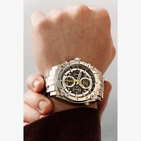 Bulova Precisionist Mens Chronograph Silver Tone Stainless Steel Bracelet Watch 96b175