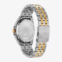 Citizen Quartz Mens Two Tone Stainless Steel Bracelet Watch Bi5054-53l