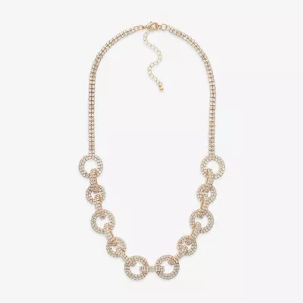 Bold Elements Gold Tone 14 Inch Fashion Chain Necklace