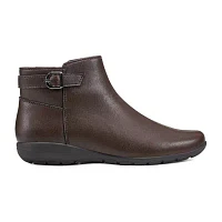 Easy Spirit Womens Aara Flat Heel Booties