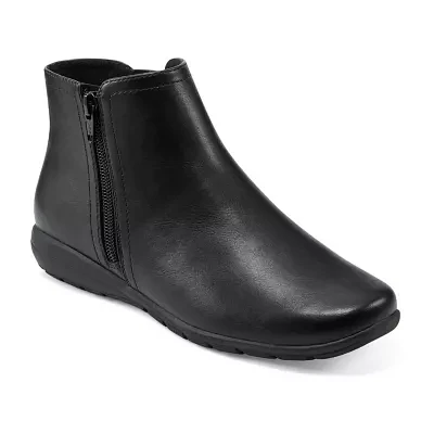 Easy Spirit Womens Alice Flat Heel Booties