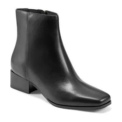 Easy Spirit Womens Sidney Stacked Heel Dress Boots