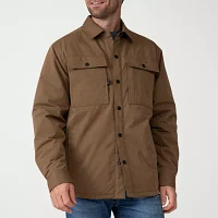 Free Country Mens Sherpa Lined Midweight Shirt Jacket