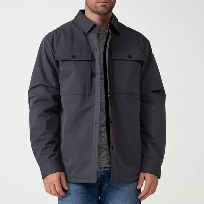 Free Country Mens Sherpa Lined Midweight Shirt Jacket