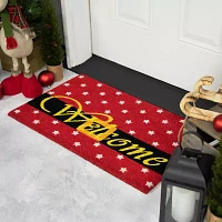 Northlight Santa Suit Buckle Indoor Rectangular Doormats