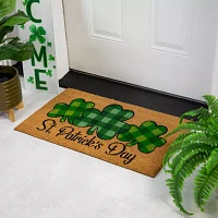 Northlight Coir Shamrocks Outdoor Rectangular Doormats