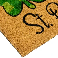 Northlight Coir Shamrocks Outdoor Rectangular Doormats