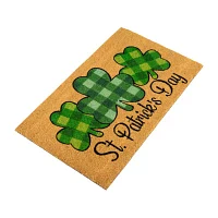 Northlight Coir Shamrocks Outdoor Rectangular Doormats