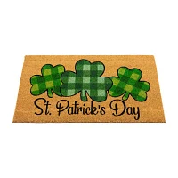 Northlight Coir Shamrocks Outdoor Rectangular Doormats