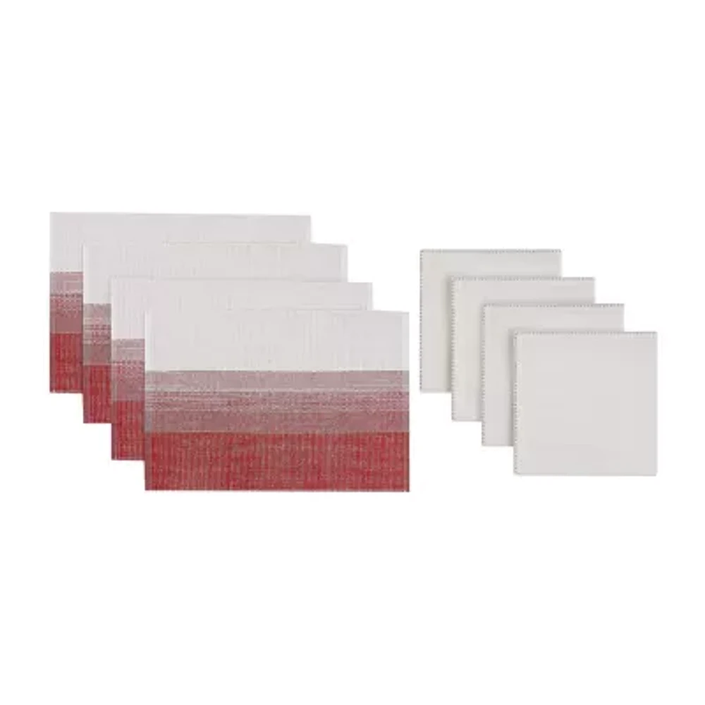 Avanti Ombre 8-pc. Placemat & Napkin Sets