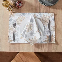 Avanti Snowflakes 4-pc. Placemats