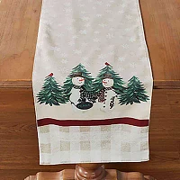 Avanti Country Snowman Table Runners