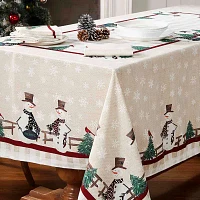 Avanti Country Snowman Tablecloth