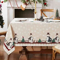 Avanti Country Snowman Tablecloth