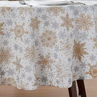 Avanti Snowflakes Tablecloths