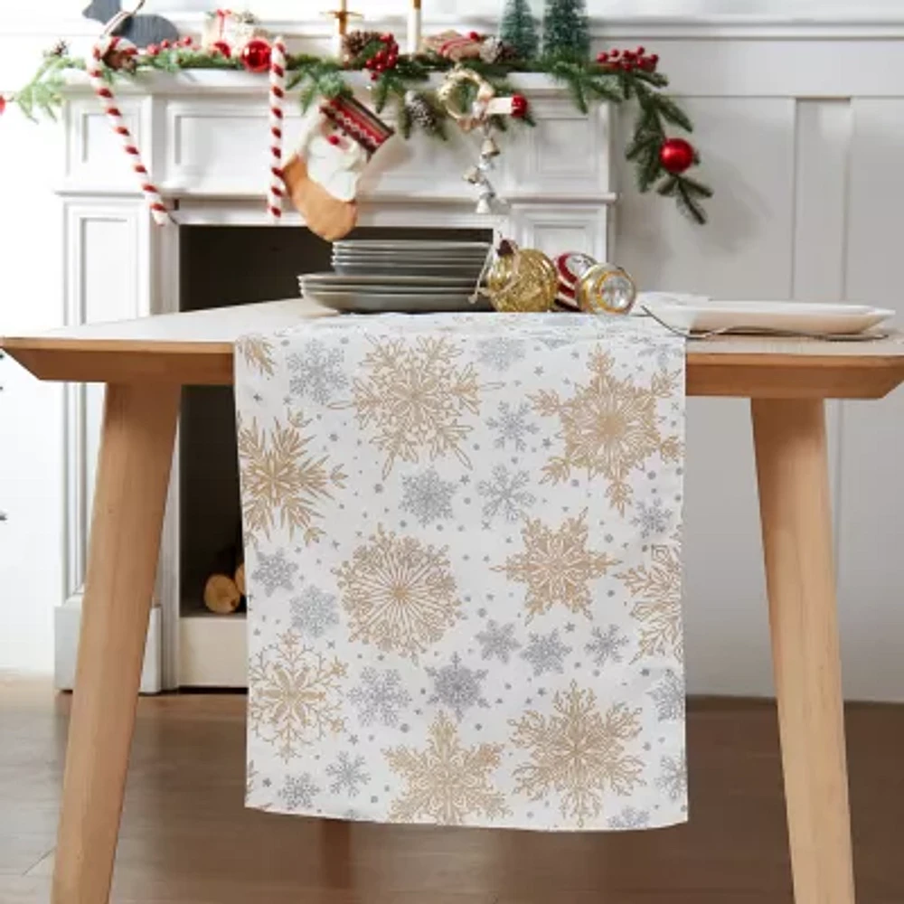 Avanti Snowflakes Table Runners