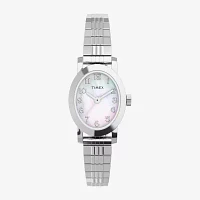 Timex Womens Silver Tone Stainless Steel Expansion Watch Tw2w70200jt