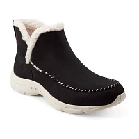 Easy Spirit Womens Brennan Flat Heel Booties