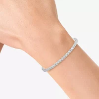 Effy  (H-I / Si1) 1 CT. T.W. Lab Grown White Diamond Sterling Silver 7 Inch Tennis Bracelet