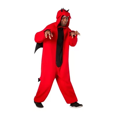 Unisex Adult Red Dragon Comfy Wear Costume