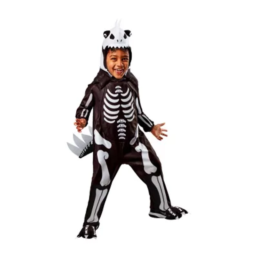 Toddler Boys Skelesaurus Rex With Sound 3-pc. Costume