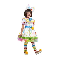 Toddler Girls Little Clown Girl Costume 3-pc.