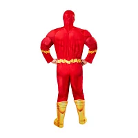 Mens Big & Tall Muscle Chest The Flash 2-pc. Costume