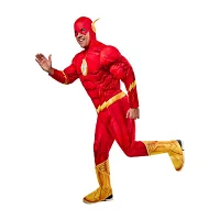 Mens Muscle Chest Deluxe The Flash 2-pc. Costume