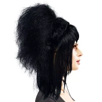 Womens Beetlejuice Lydia Deetz Adult Black Wig Costume Accessory
