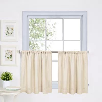 Elrene Home Fashions Marin 2-pc. Rod Pocket Window Tier