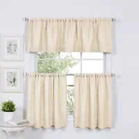 Elrene Home Fashions Marin 2-pc. Rod Pocket Window Tier