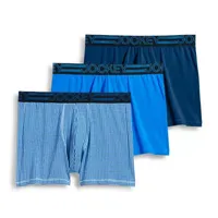 Jockey Active Microfiber Mens 3 Pack Boxer Briefs