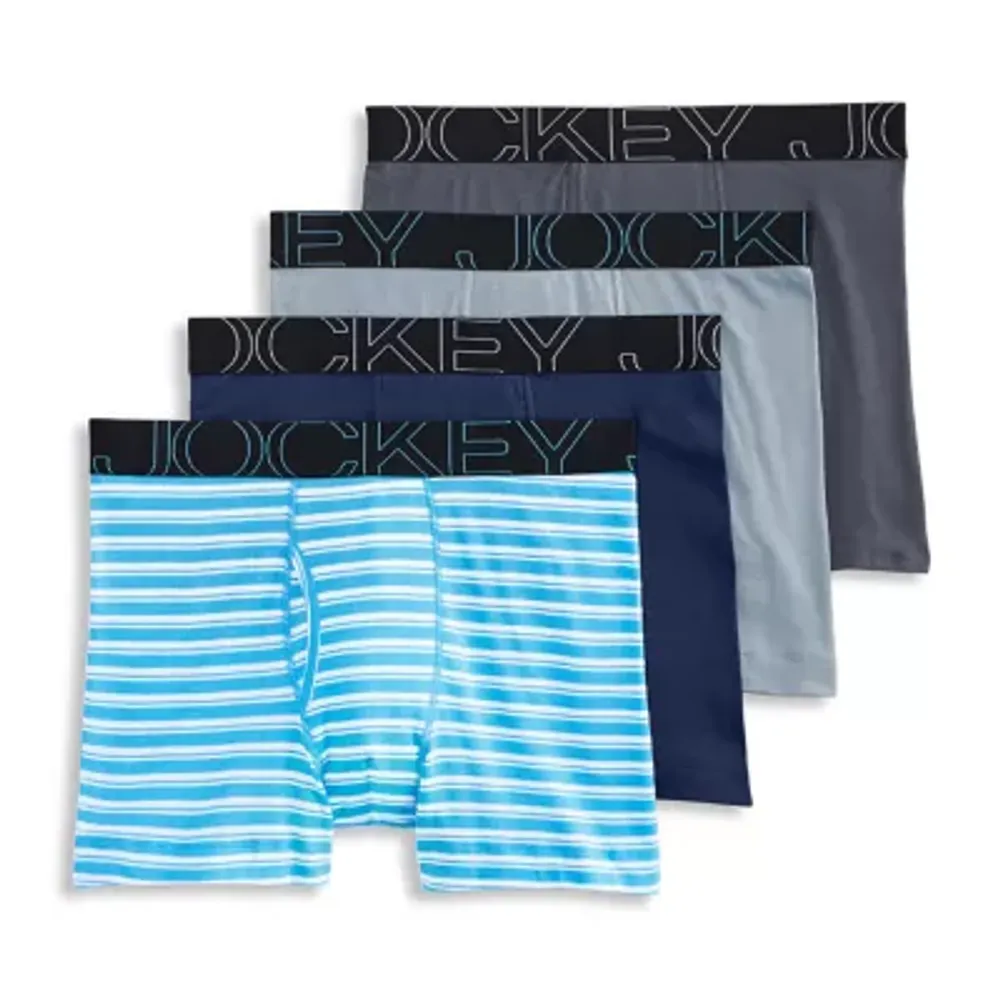 6 PCS Jockey Cotton Boxer Brief For Men