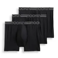 Jockey Mens 3 Pack Boxer Briefs