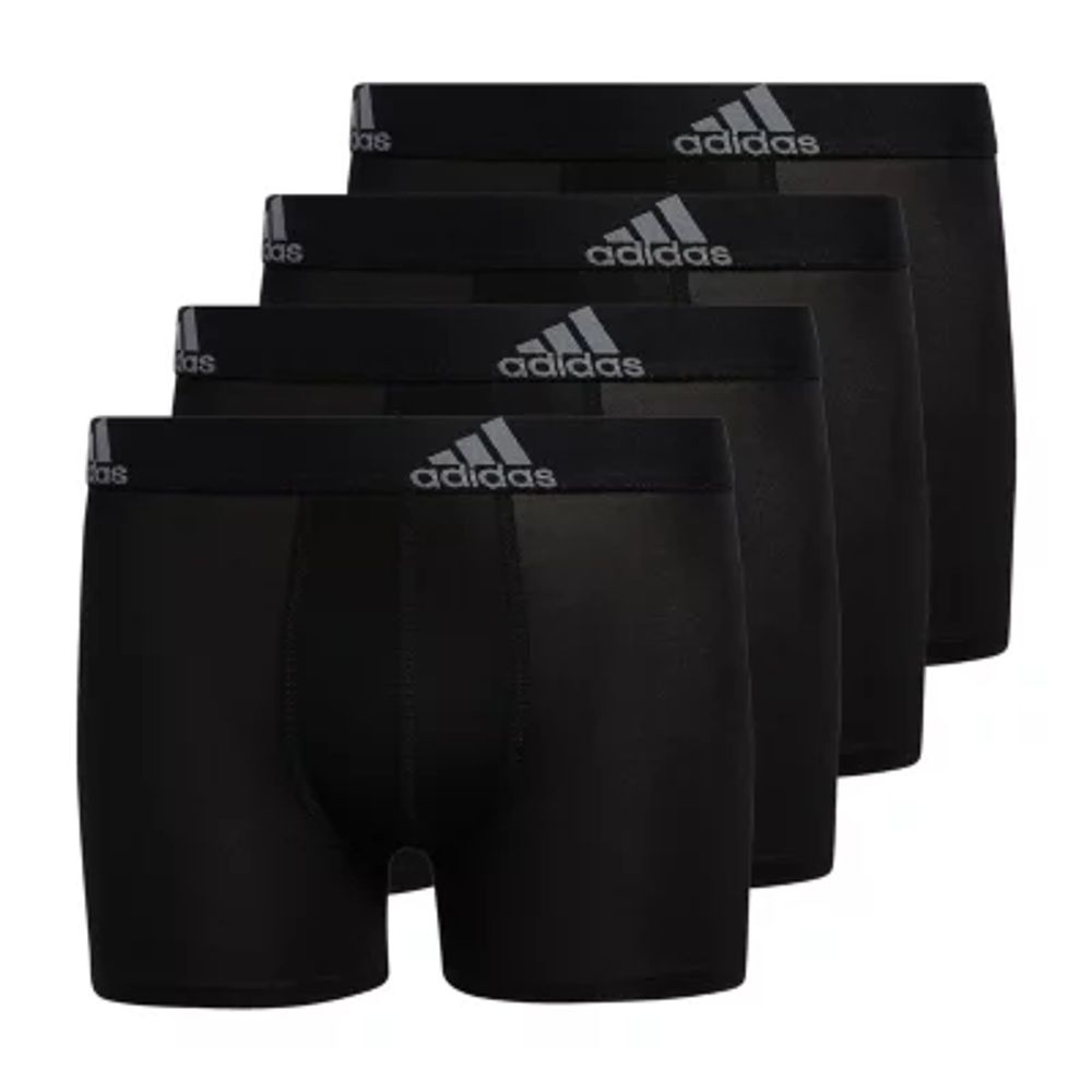 adidas Big Boys 4 Pack Boxer Briefs