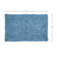 Home Weavers Inc Fantasia Quick Dry 21X34 Inch Bath Rug