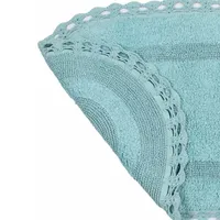 Home Weavers Inc Hampton Crochet Reversible 21X54 Inch Bath Rug