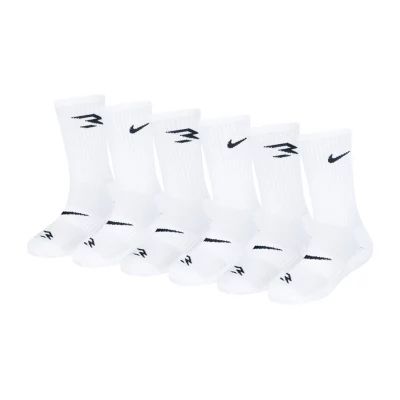 Nike 3BRAND by Russell Wilson Big Boys 6 Pair Crew Socks