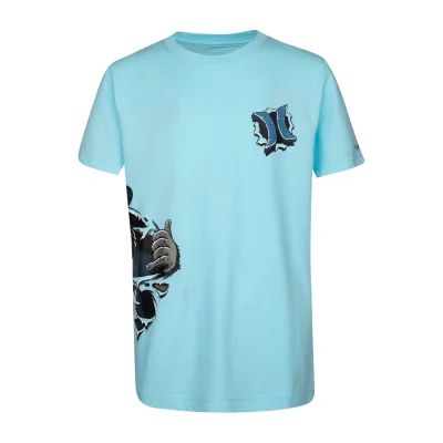 Hurley Big Boys Round Neck Short Sleeve Graphic T-Shirt