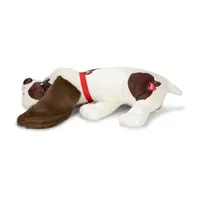 Retro Pound Puppies Classic Cream Stuffed Animal