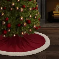 Queen Street Cozy Sherpa Indoor Tree Skirt