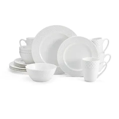 Mikasa Trellis 16-pc. Bone China Dinnerware Set