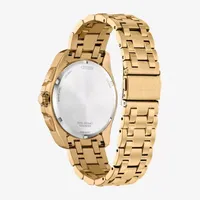Citizen Sport Luxury Mens Gold Tone Stainless Steel Bracelet Watch Ca4512-50e