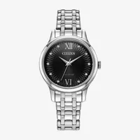 Citizen Unisex Adult Silver Tone Stainless Steel Bracelet Watch Em0891-58e